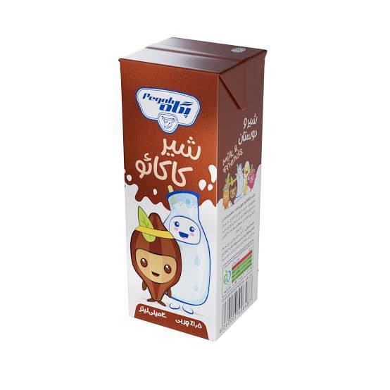شیر کاکائو استریل 200CC پگاه